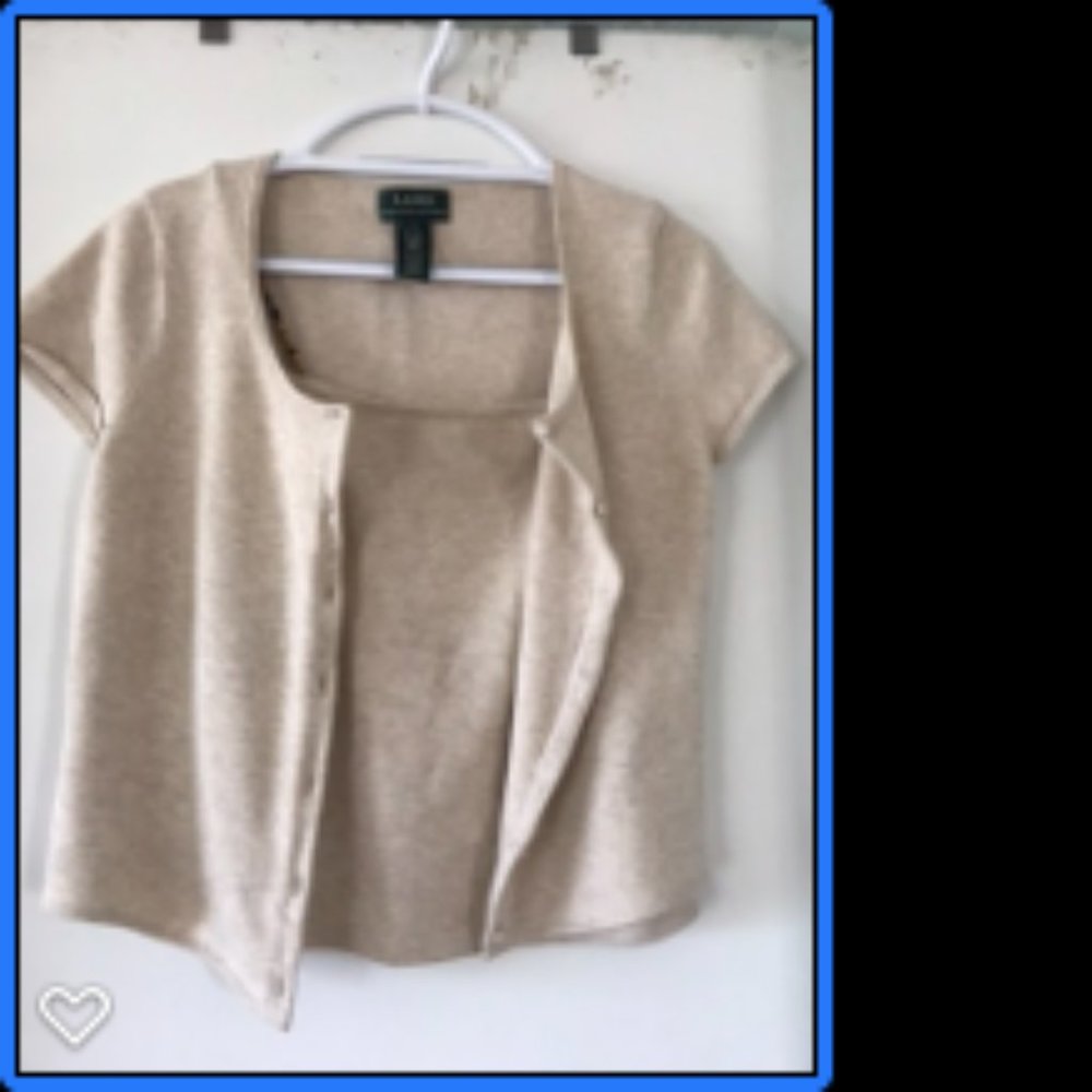 Knit  beige sweater set